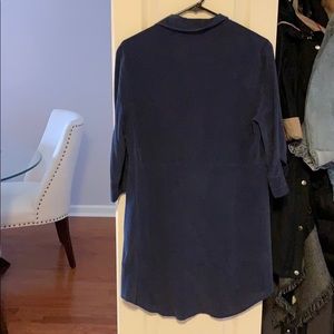 Equipment Dresses - Navy blue silk equipment dress Equipment Dresses - Navy blue silk equipment dress